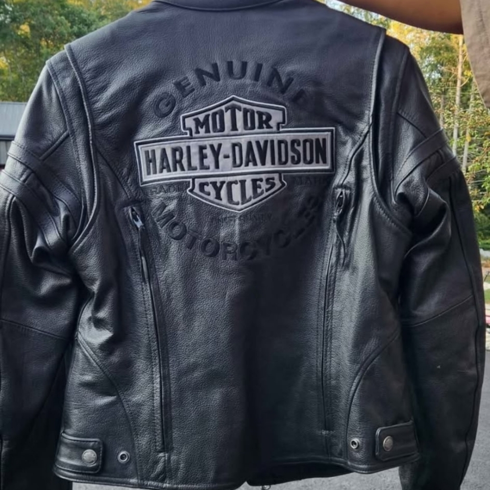 Harley-Davidson Black Genuine Leather Jacket